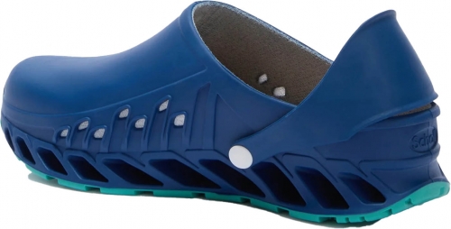 Saboti de lucru autoclavabili Evoflex, emerald/navy blue, Scholl